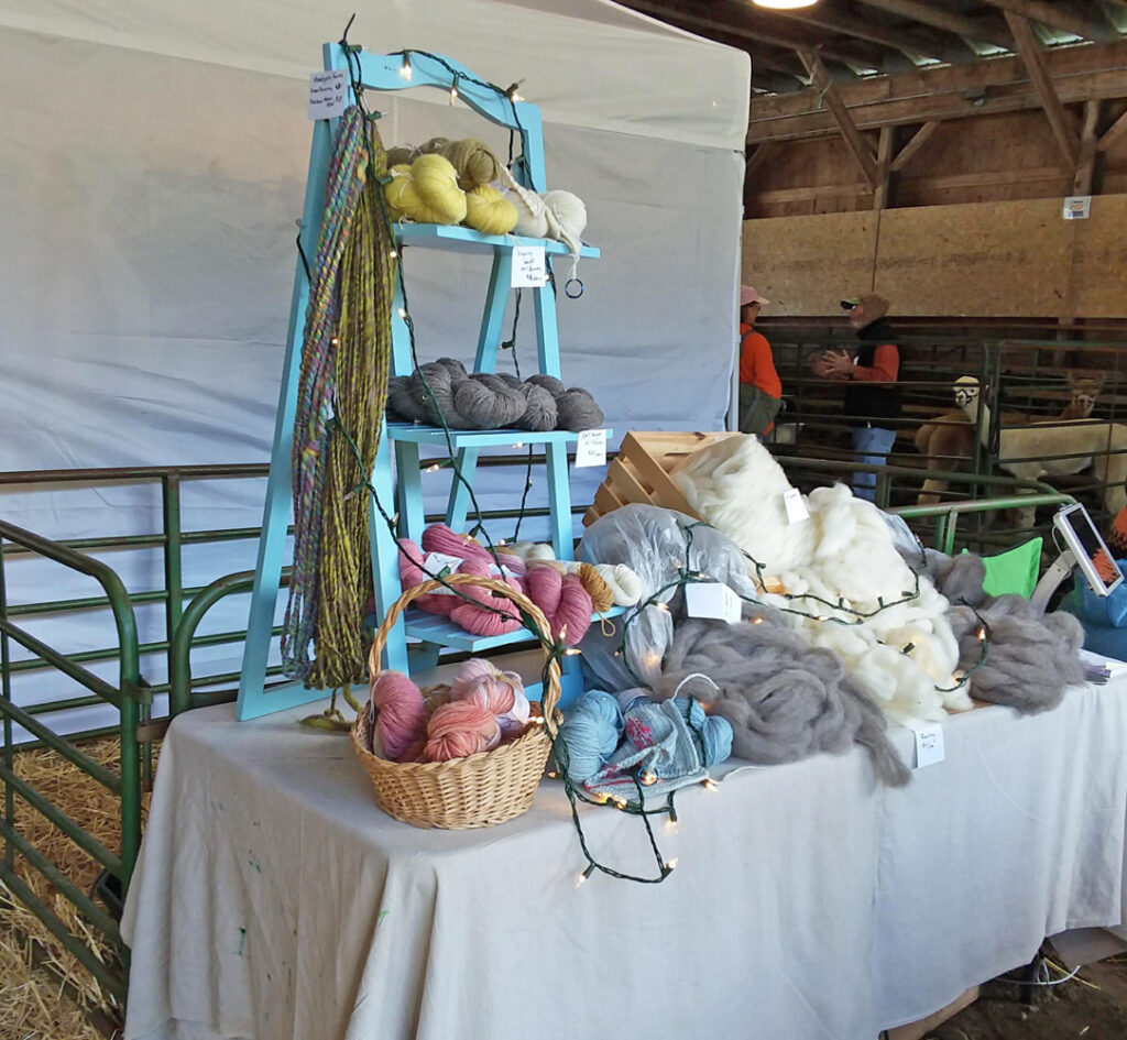 Vermont Sheep & Wool Festival, Tunbridge, VT - fiber and yarn