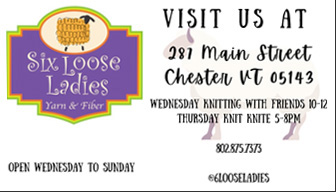 Six Loose Ladies - sponsor - VT Sheep & Wool Festival
