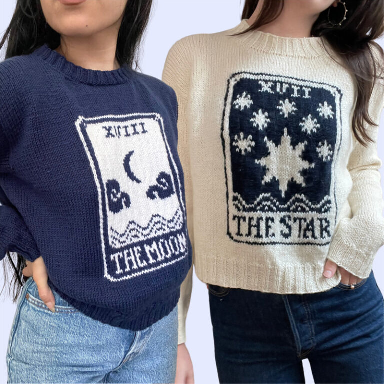 Knitting pattern by Tamara Jordan, Starcrossed Designs at Vermont Sheep & Wool Festival