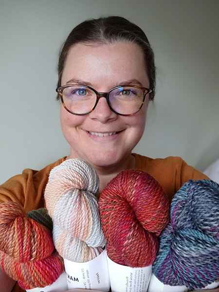 Graidi Ainsworth - fiber arts instructor - Vermont Sheep & Wool Festival