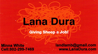 Lana Dura - sponsor - Vermont Sheep & Wool Festival