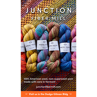 Junction Fiber Mill - sponsor - Vermont Sheep & Wool Festival