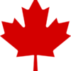 Maple leaf from Canadian flag