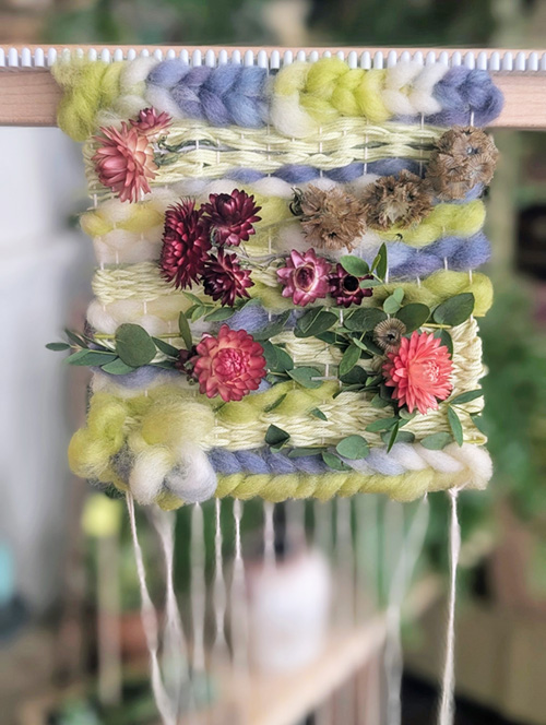Weaving with Foraged Plants - fiber arts class with Anne Choi
