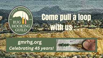 Green Mountain Rug Hooking Guild - sponsor - Vermont Sheep & Wool Festival