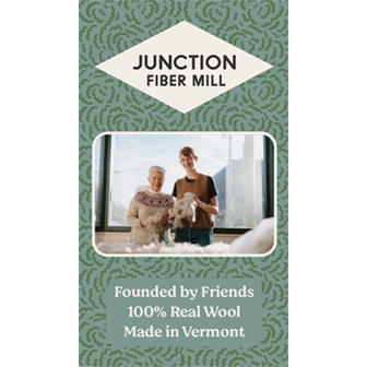 Junction Fiber Mill - sponsor - Vermont Sheep & Wool Festival