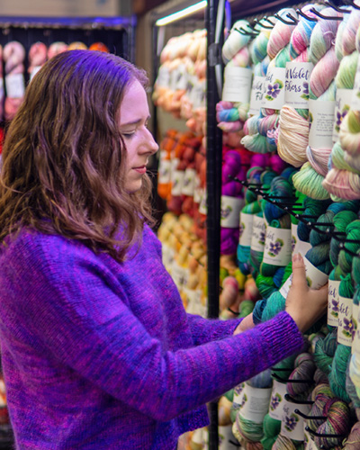 Wild Violet Fibers - vendor - Vermont Sheep & Wool Festival