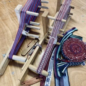 Inkle Weaving with Prin van Gulden at Vermont Sheep & Wool Festival