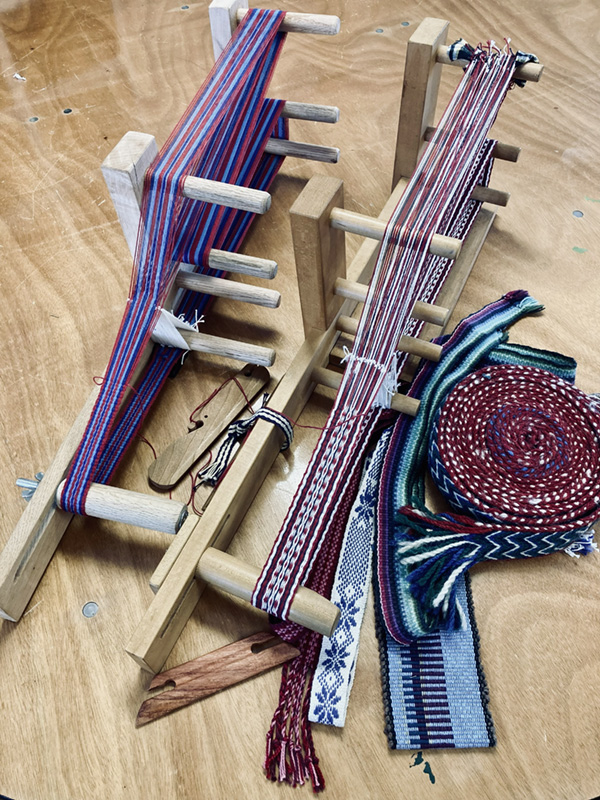 Inkle Weaving with Prin van Gulden at Vermont Sheep & Wool Festival