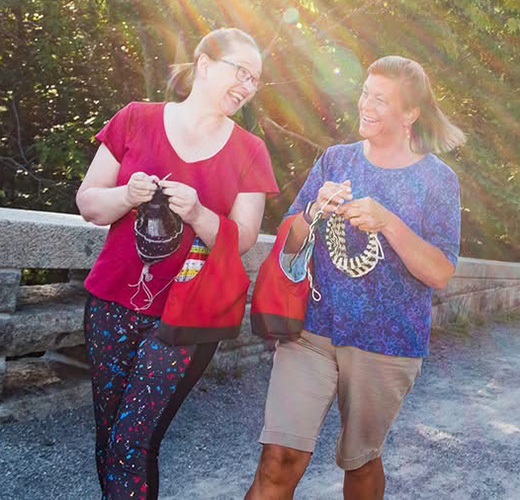 Wellness for Knitters: Michelle McCann of KnitFit at Vermont Sheep & Wool Festival